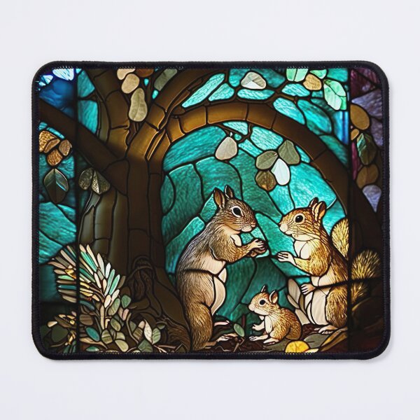 Item preview, Glassy Squirrel Family designed and sold by Matt's Artificial Nature.