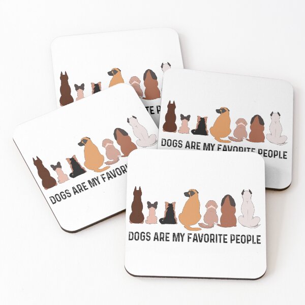 Item preview, Dogs are my favorite people designed and sold by Acim0.
