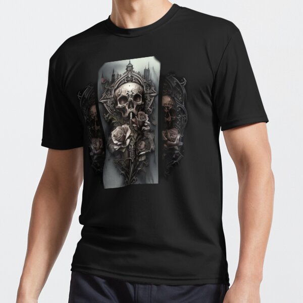 Graphic Shirts  Grenade Skull Shirt Black - Constantly Varied