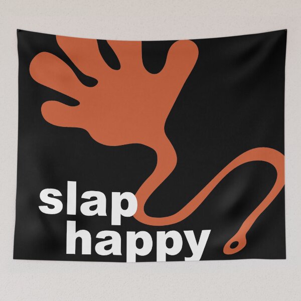 Item preview, ¡Bofetada feliz! Mano pegajosa naranja designed and sold by WonderWhat.