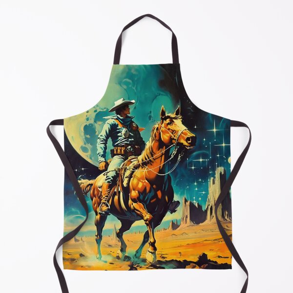 Item preview, A Retro-Futuristic Space Cowboy designed and sold by Taudalpoi.