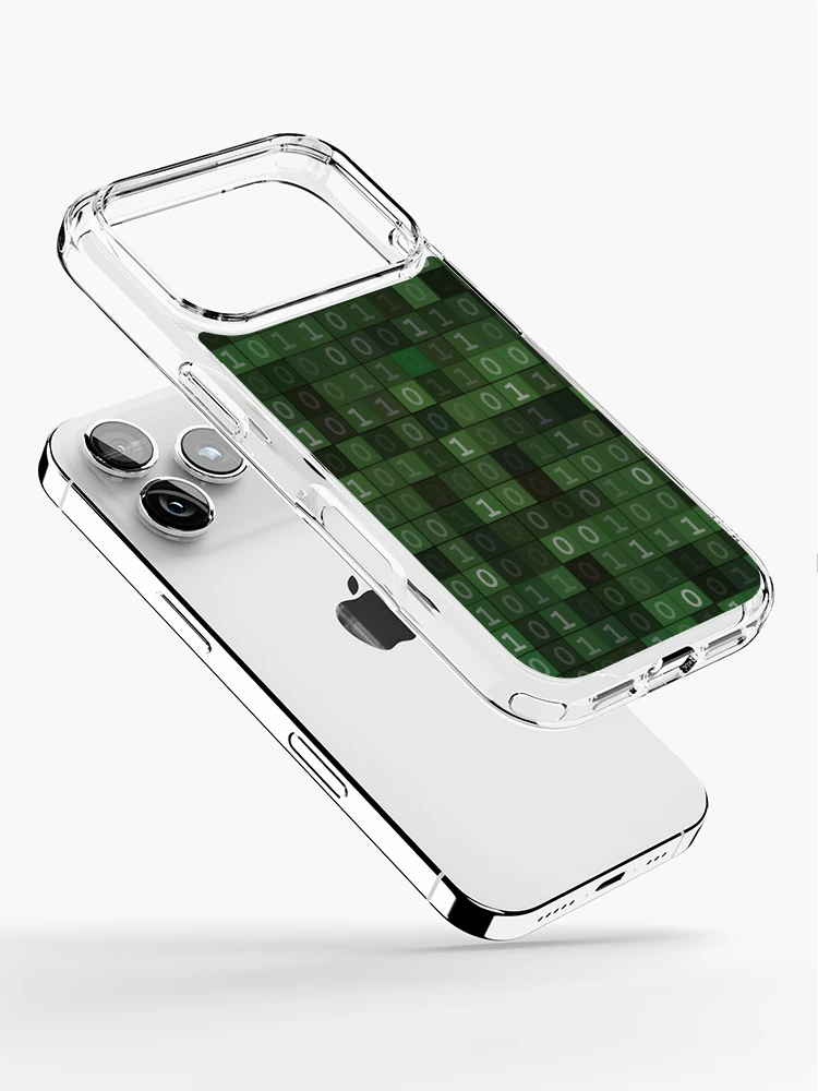 Thumbnail 2 of 5, iPhone Case, Binary Script Source designed and sold by CroDesign.