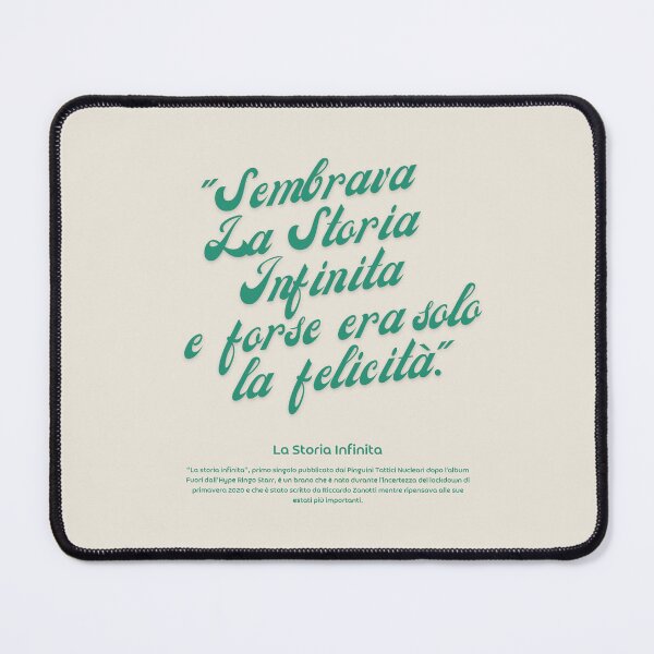 Item preview, La storia infinita Pinguini Tattici Nucleari designed and sold by FrancescoLodi.