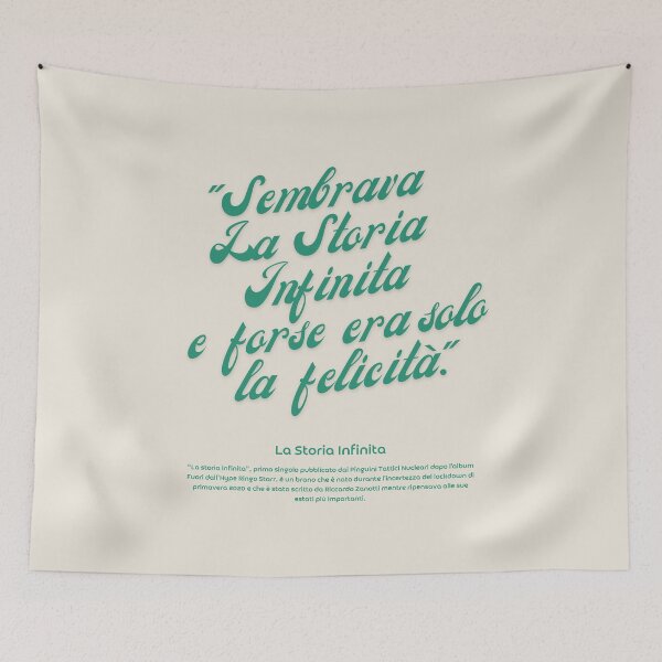 Item preview, La storia infinita Pinguini Tattici Nucleari designed and sold by FrancescoLodi.