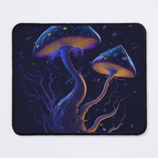 Item preview, Glowing Mushroom #82 Part of the Glowing Mushroom Collection designed and sold by Psychedelic Psychos.