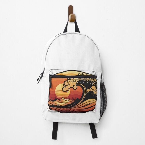 Item preview, Surf Wave, Sunset designed and sold by omar-sticker11.