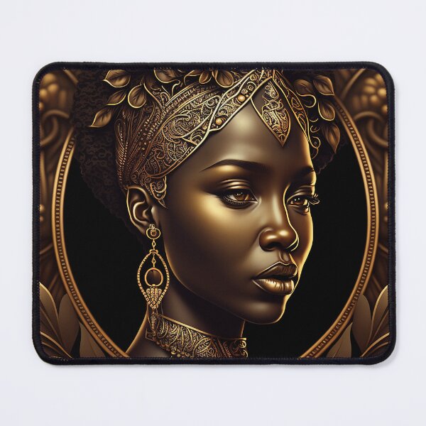 Item preview, Beautiful Black African Woman designed and sold by innazimovec.