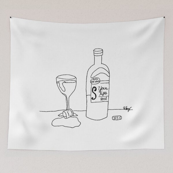 Item preview, Rosé Line Drawing designed and sold by officialsharvey.
