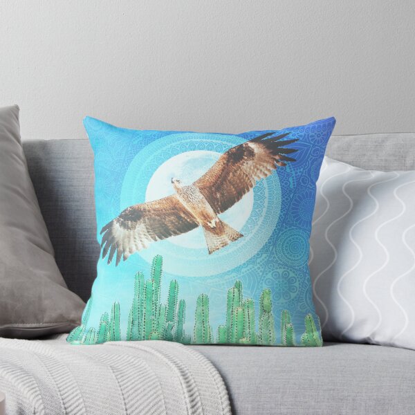 Rite of Passage | Mystic Path Oracle Artwork Throw Pillow