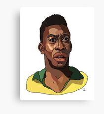 Pelé Canvas Print