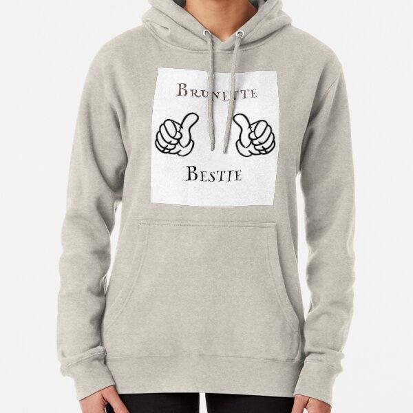 Brown Hair Unisex Hoodie BRUNETTE