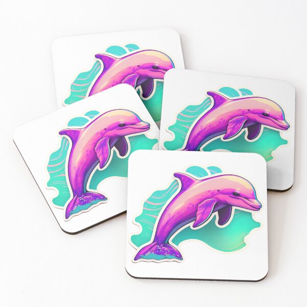 Item preview, Beautiful Majestic Rainbow Dolphin designed and sold by RoboRembrandt.