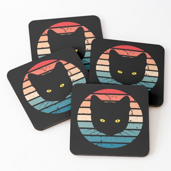 Item preview, Cat Daddy Black Cat vintage Eighties Style Cat Retro designed and sold by Shop801.