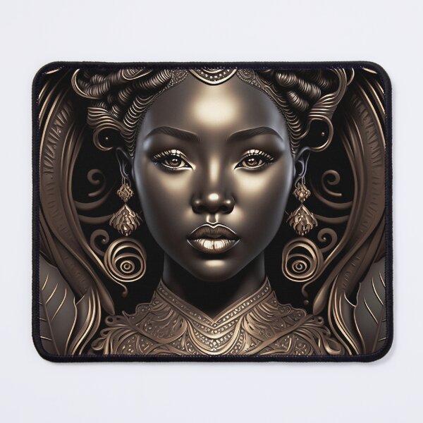 Item preview, Beautiful Black African Woman designed and sold by innazimovec.