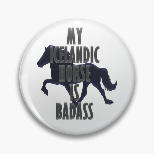 Item preview, My Icelandic horse is badass designed and sold by Eymirart.