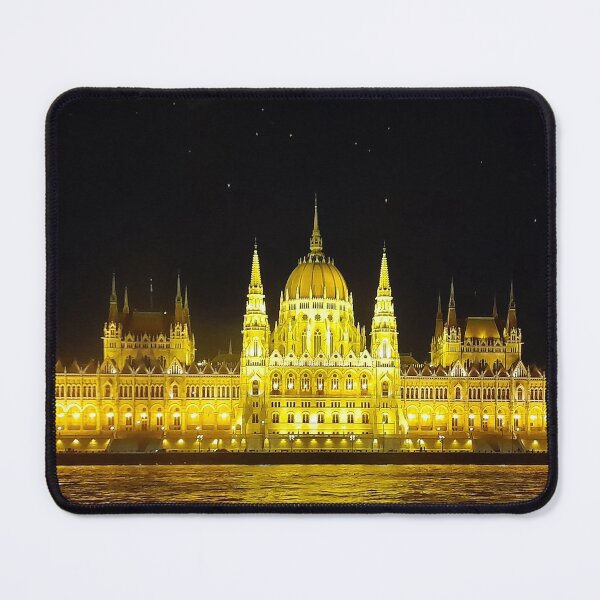 Item preview, Night View of the Hungarian Parliament Building from the Danube River designed and sold by pfc-art.