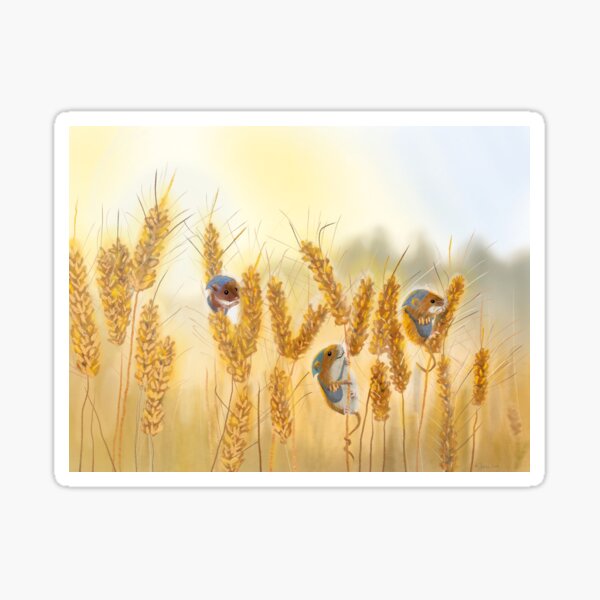 Item preview, Harvest Mice designed and sold by jonescre8tive.