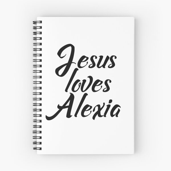 Item preview, Jesus loves Alexia designed and sold by Shalomjoy.