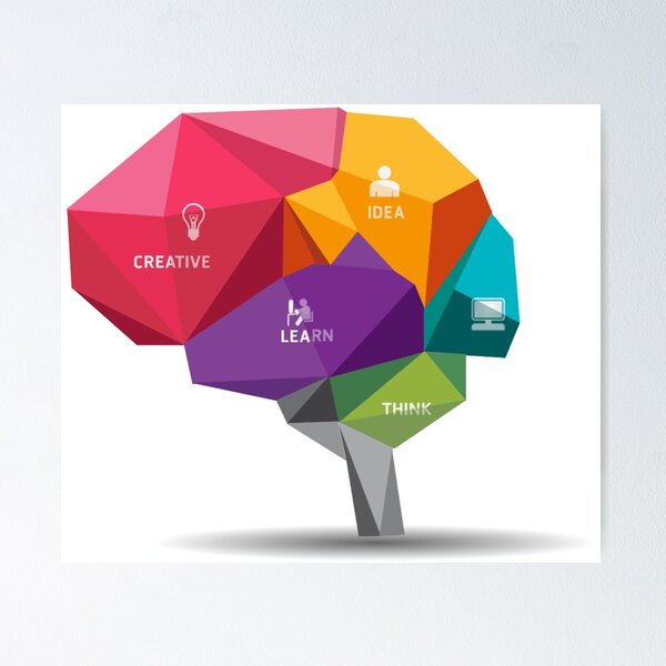 Item preview, Colorful Brain Creativity  designed and sold by Gile-Shop.
