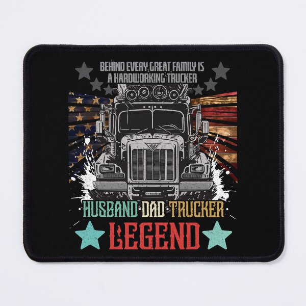 Item preview, Husband Dad Trucker Legend - Funny Trucker designed and sold by VichallanStudio.