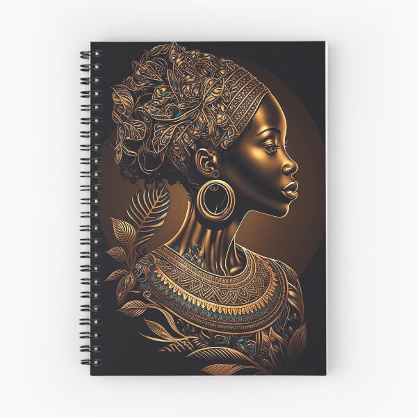 Item preview, Beautiful Black African Woman designed and sold by innazimovec.