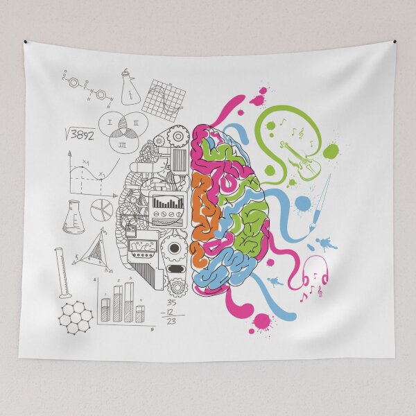 Item preview, Artistic Brain - Two Sides designed and sold by Gile-Shop.
