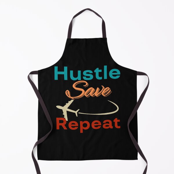 Item preview, Hustle Save Travel Repeat - Hustle Fly Repeat designed and sold by LadyHustle.