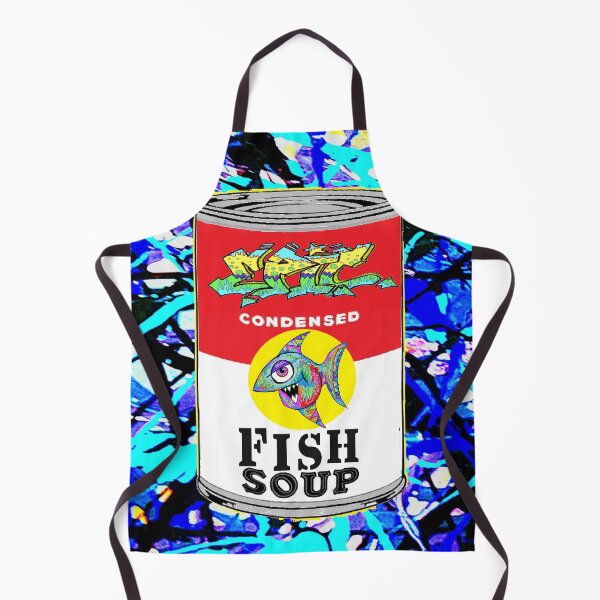 Item preview, sopa de phishing de pescado pop art 77 designed and sold by LowEndGraphics.