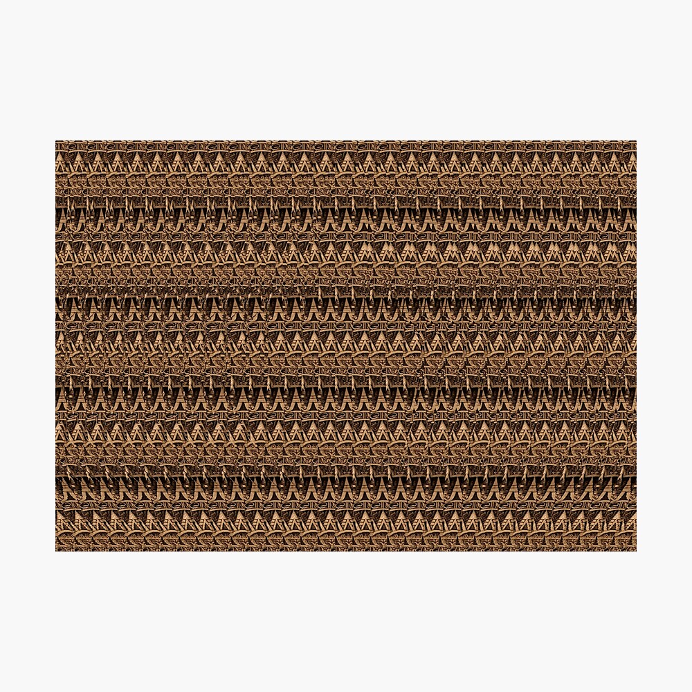 Fuck Off 2 - 3D Middle Finger- 3D Stereogram Art Print