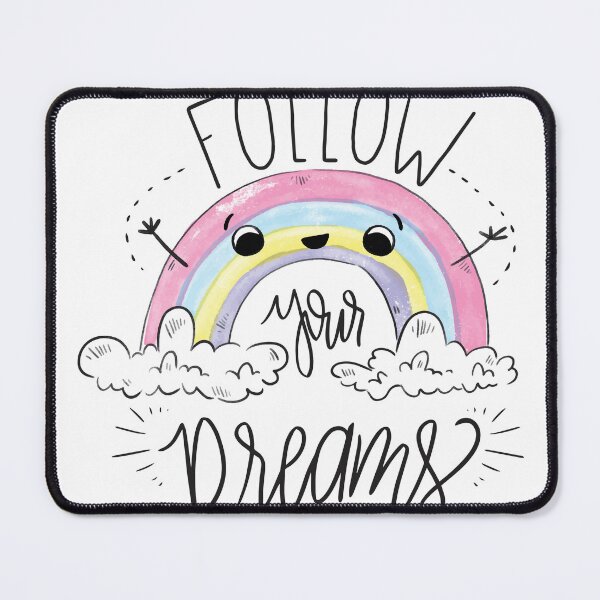 Item preview, Follow Your Dreams Rainbow Quotes designed and sold by Gile-Shop.