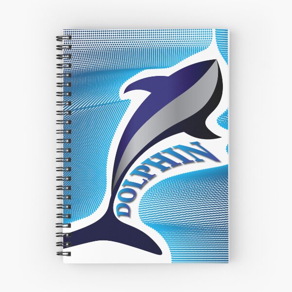 Item preview, Dolphin swimming through the waves of the sea designed and sold by Bigrow.