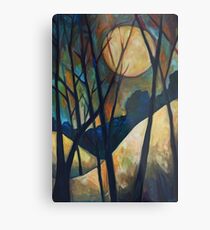 Ernte-Mond Metallbild