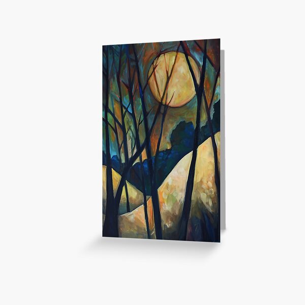Harvest Moon Greeting Card