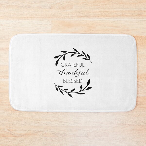 Item preview, Grateful Thankful Blessed Quotes designed and sold by Gile-Shop.