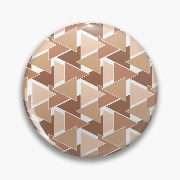 Item preview, Earthy Tones Triangle Modern Seamless Pattern designed and sold by CreativeDraws42.