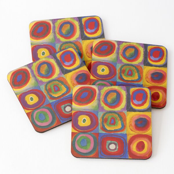 Item preview, Kandinsky Painting Color Study Poster designed and sold by Teetans.