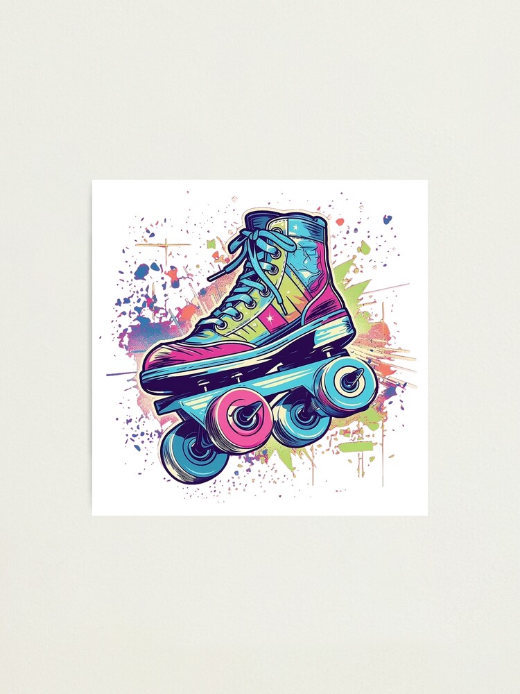 Roll Into Fun with Trendy Roller Skates Designs on Redbubble