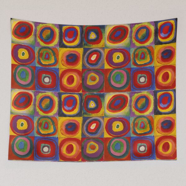 Item preview, Kandinsky Painting Color Study Poster designed and sold by Teetans.