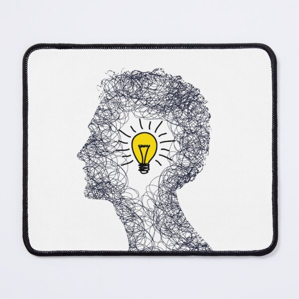 Item preview, Artistic Brain - Bulb Idea designed and sold by Gile-Shop.
