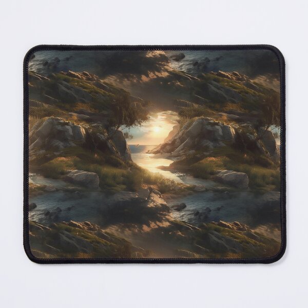 Item preview, mountains and water designed and sold by Richard-Y.