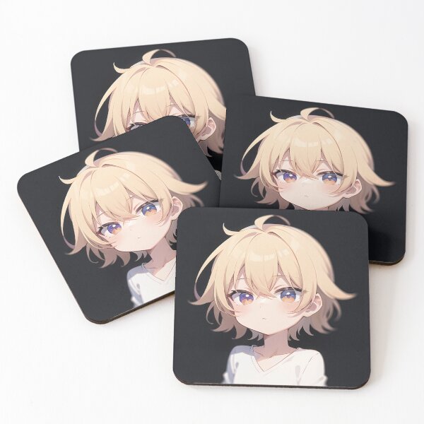 Item preview, A Beautiful Cute Chibi Boy Sticker Very Kawaii Sticker designed and sold by HikariAtelier.