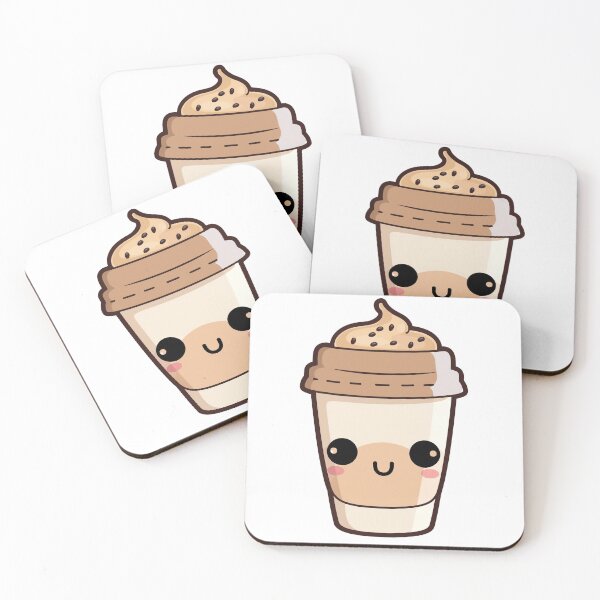 Item preview, Get Your Caffeine Fix with our Kawaii Coffee Design designed and sold by TVBArchive.