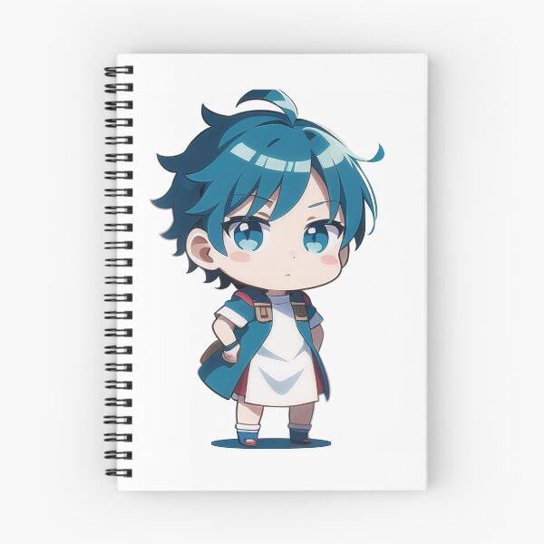 Item preview, A Beautiful Cute Chibi Boy Sticker Very Kawaii Sticker designed and sold by HikariAtelier.