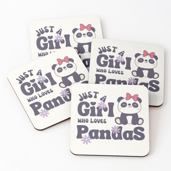 Item preview, Just a Girl Who Loves Pandas  designed and sold by All-About-Life.