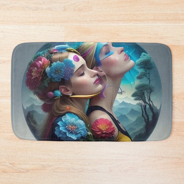 Item preview, Sisters are forever: surreal women portrait  designed and sold by artmanikin.