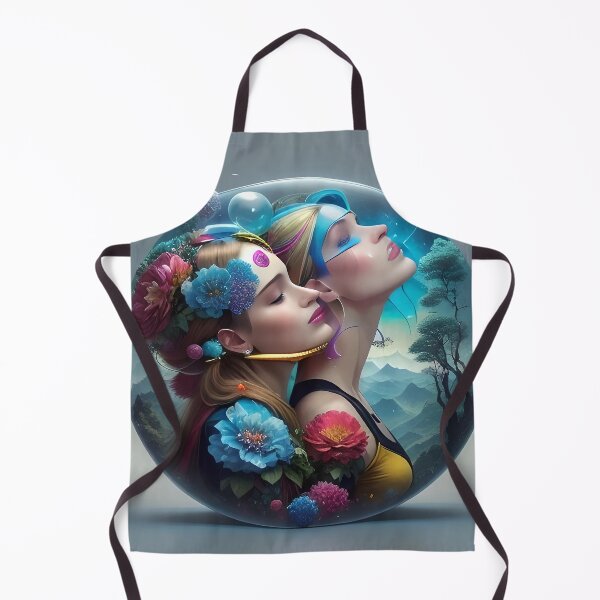 Item preview, Sisters are forever: surreal women portrait  designed and sold by artmanikin.