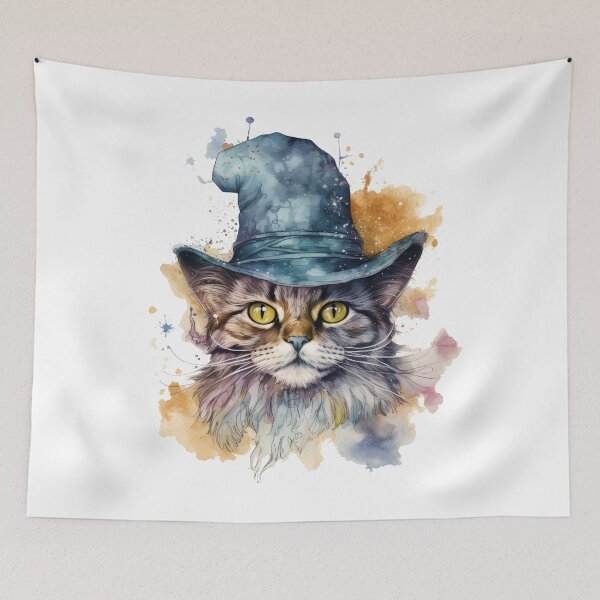 Item preview, Wizard Cat | Cat Lover | Kitty Wizard designed and sold by henrique37.