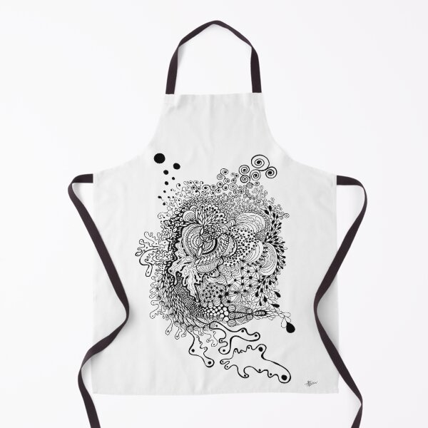 Item preview, Black and white abstract drawing designed and sold by AgArtD.