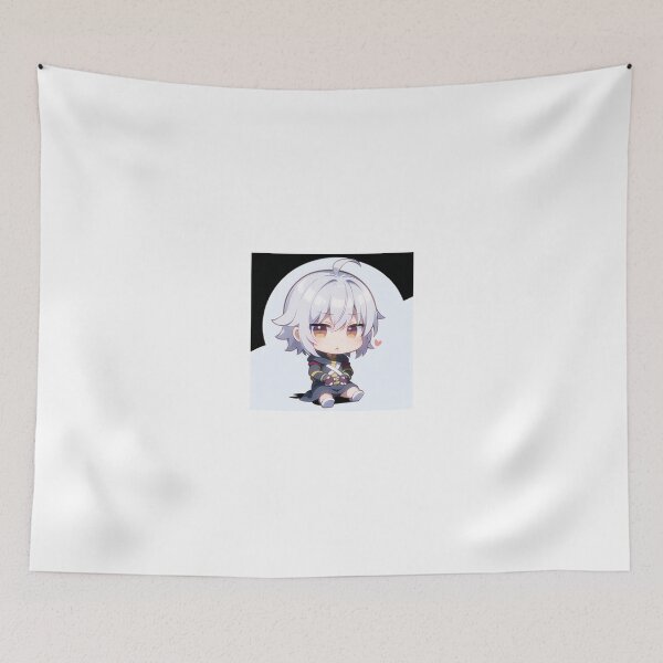Item preview, A Beautiful Cute Chibi Boy Sticker Very Kawaii Sticker designed and sold by HikariAtelier.