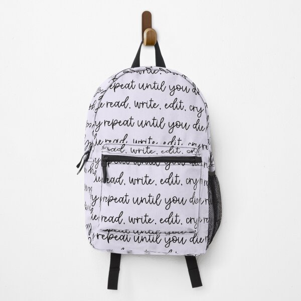 Item preview, Read Write Edit Cry - Repeat Until You Die designed and sold by hojhojart.